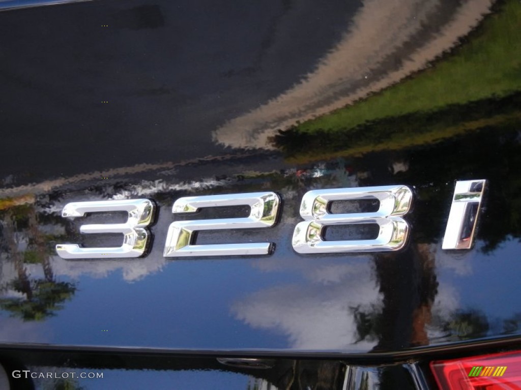 2009 3 Series 328i Sedan - Black Sapphire Metallic / Beige photo #9