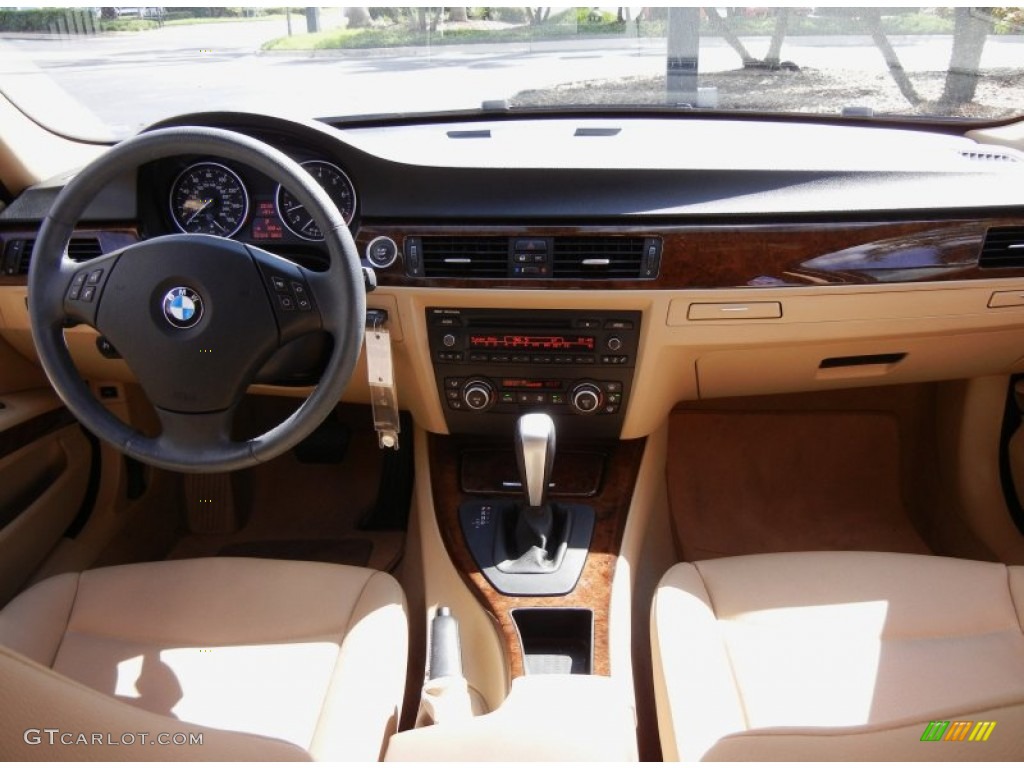 2009 3 Series 328i Sedan - Black Sapphire Metallic / Beige photo #20