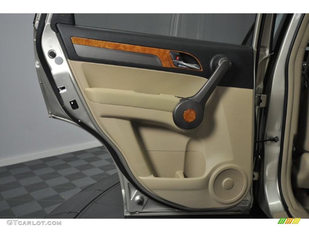 2008 CR-V EX 4WD - Borrego Beige Metallic / Ivory photo #16