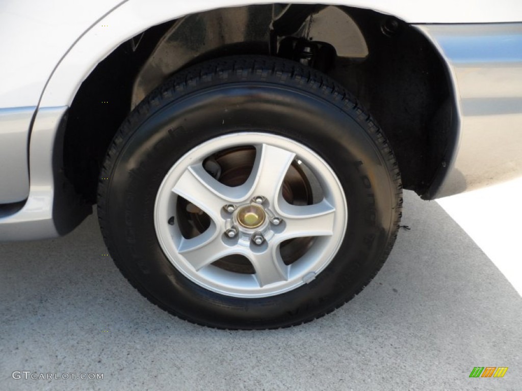 2003 Hyundai Santa Fe GLS Wheel Photo #52697691