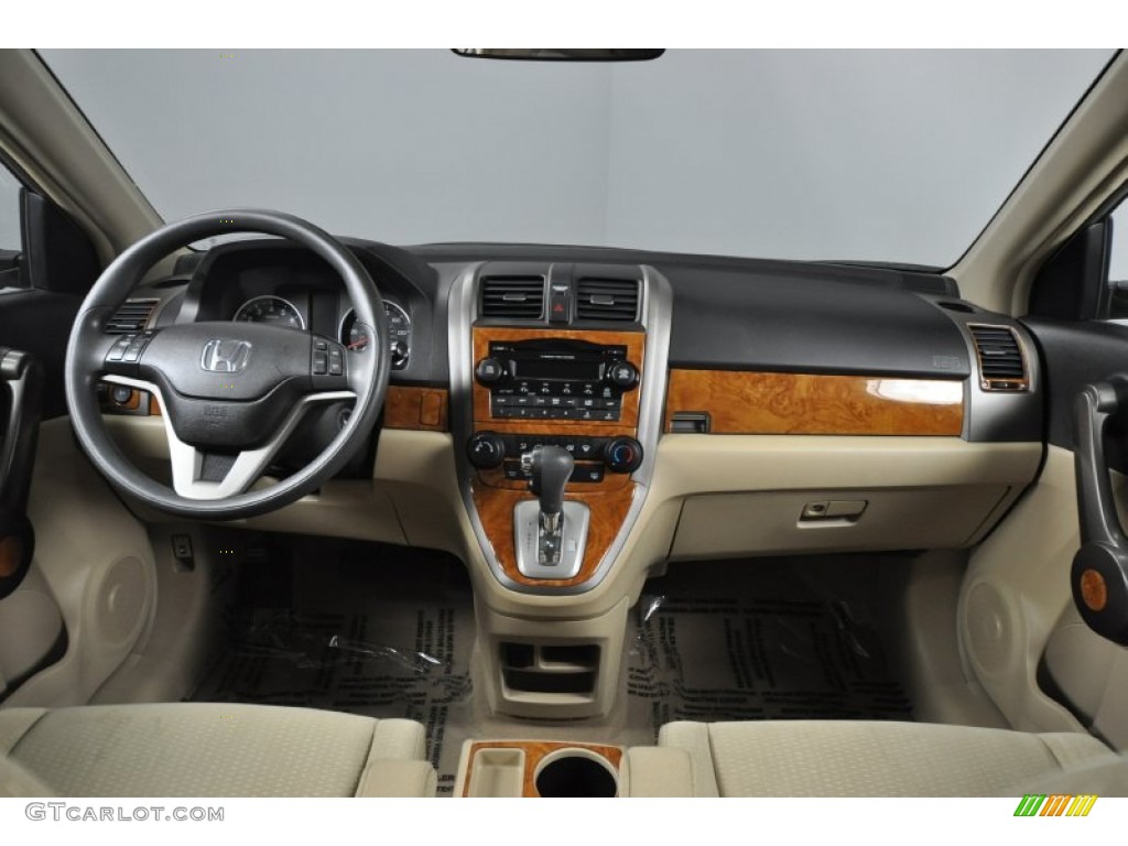 2008 CR-V EX 4WD - Borrego Beige Metallic / Ivory photo #31