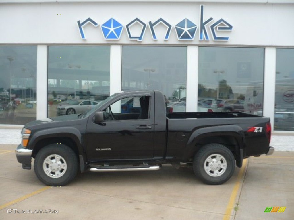 Black Chevrolet Colorado