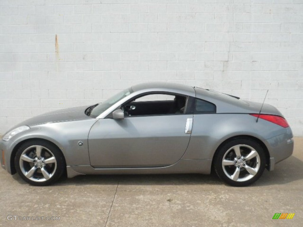 2006 350Z Coupe - Silverstone Metallic / Carbon Black photo #1