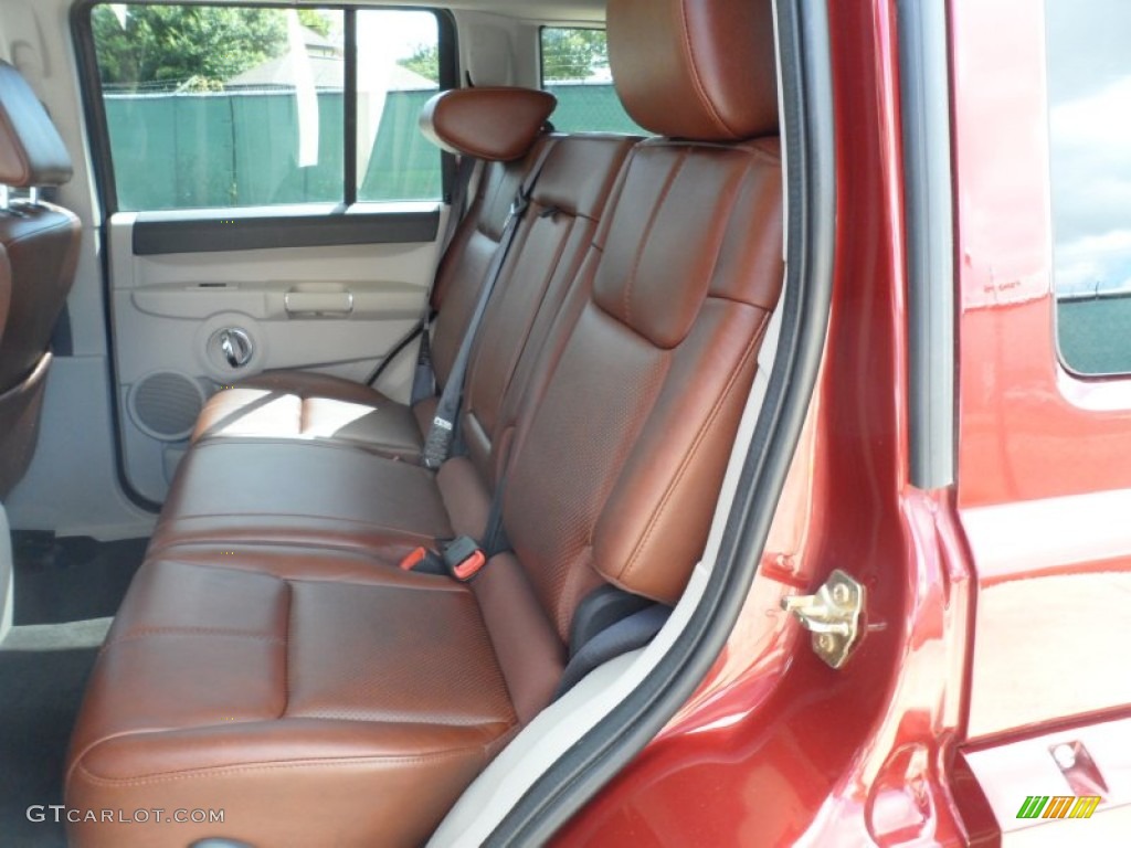 Saddle Brown Interior 2007 Jeep Commander Limited Photo #52699506