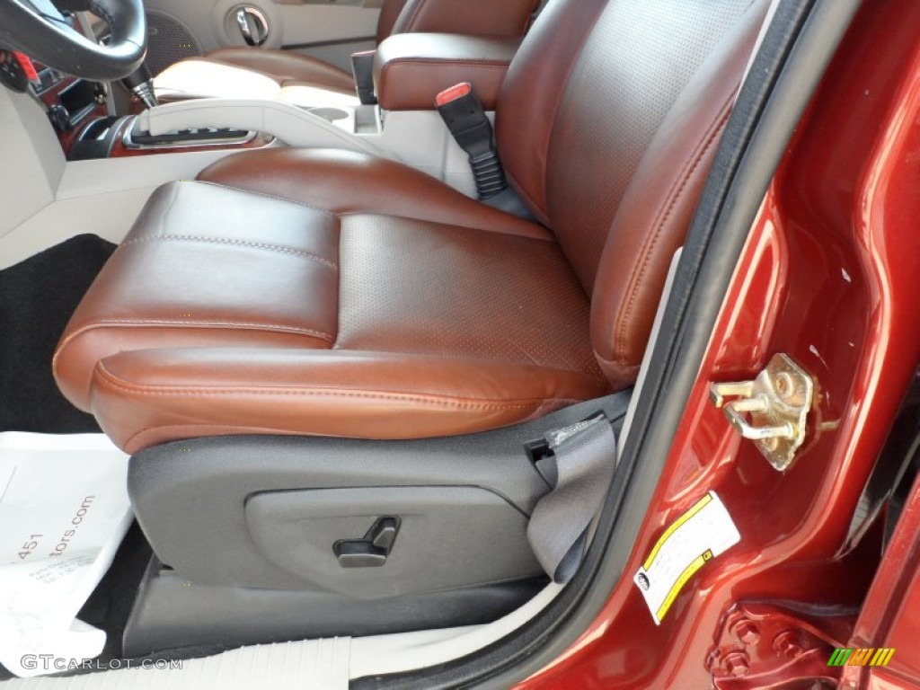 Saddle Brown Interior 2007 Jeep Commander Limited Photo #52699557
