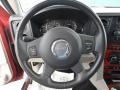 2007 Jeep Commander Saddle Brown Interior Steering Wheel Photo