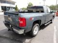 2011 Blue Granite Metallic Chevrolet Silverado 1500 LT Extended Cab 4x4  photo #7