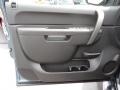 2011 Blue Granite Metallic Chevrolet Silverado 1500 LT Extended Cab 4x4  photo #12
