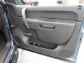 2011 Blue Granite Metallic Chevrolet Silverado 1500 LT Extended Cab 4x4  photo #17