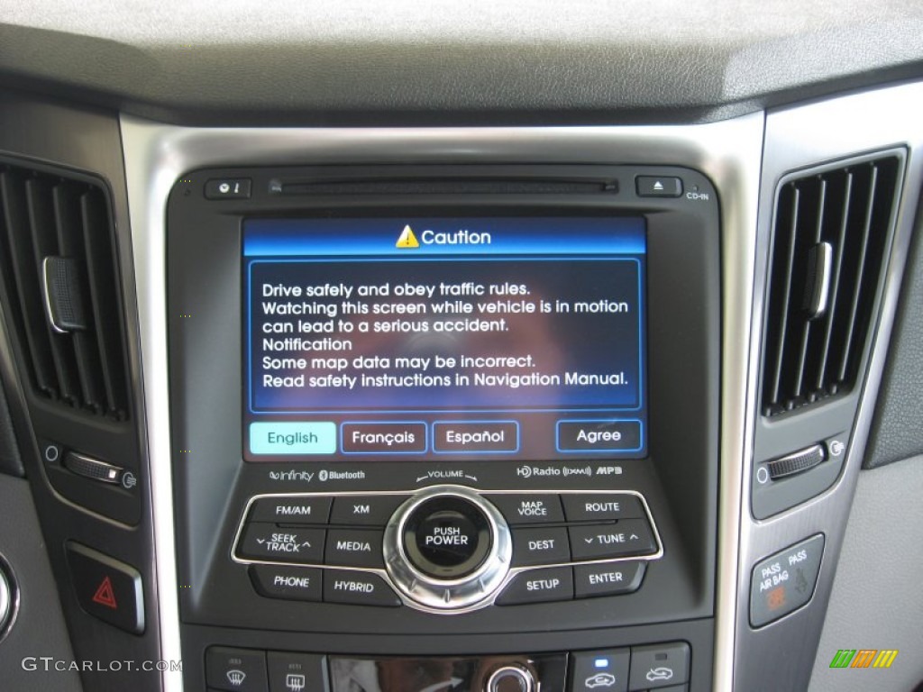 2011 Hyundai Sonata Hybrid Controls Photo #52700901