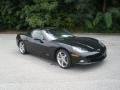 2009 Black Chevrolet Corvette Coupe  photo #1