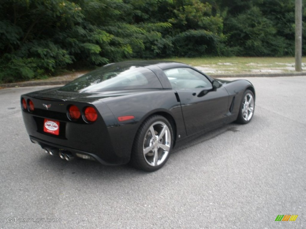 2009 Corvette Coupe - Black / Ebony photo #3