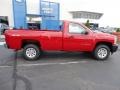 2011 Victory Red Chevrolet Silverado 1500 Regular Cab 4x4  photo #8