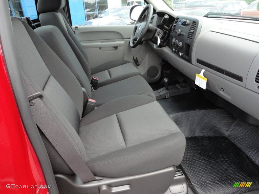 2011 Silverado 1500 Regular Cab 4x4 - Victory Red / Dark Titanium photo #15