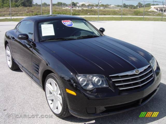 Black 2007 Chrysler Crossfire Coupe Exterior Photo #527015