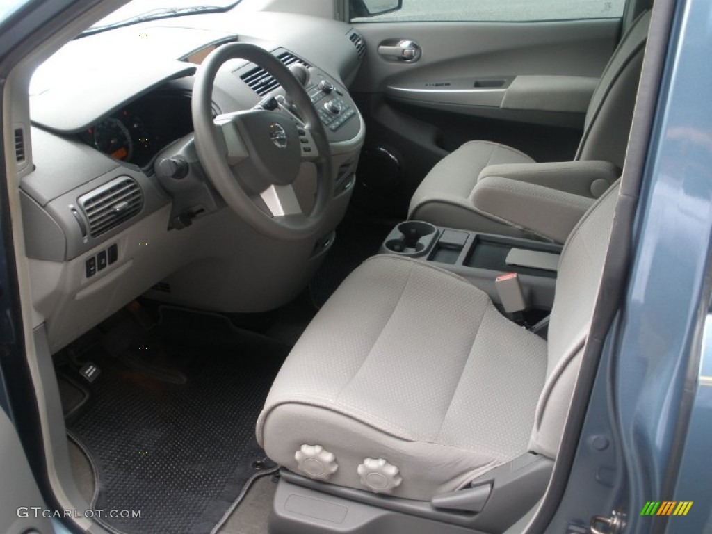 Gray Interior 2009 Nissan Quest 3.5 S Photo #52701471