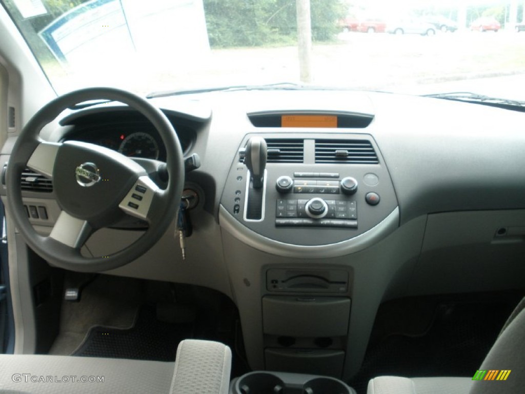 2009 Nissan Quest 3.5 S Gray Dashboard Photo #52701528