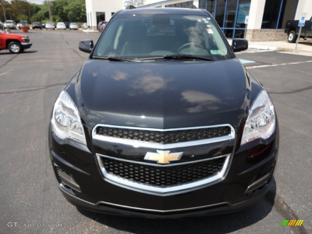 2012 Equinox LT AWD - Black Granite Metallic / Jet Black photo #2