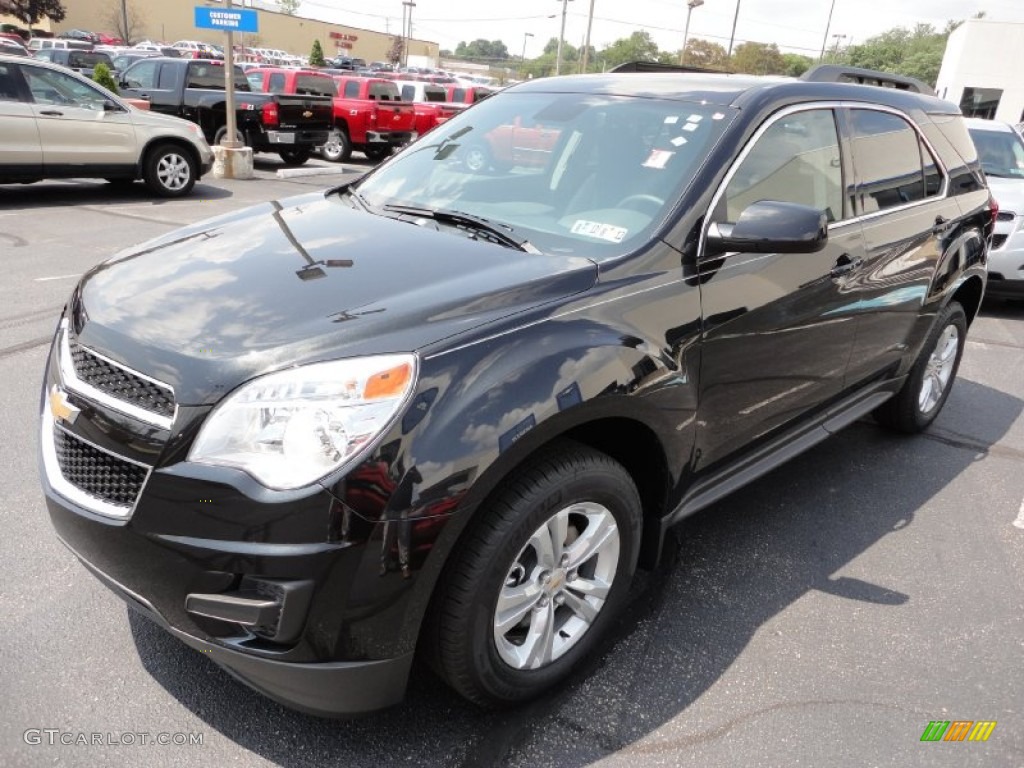 2012 Equinox LT AWD - Black Granite Metallic / Jet Black photo #3