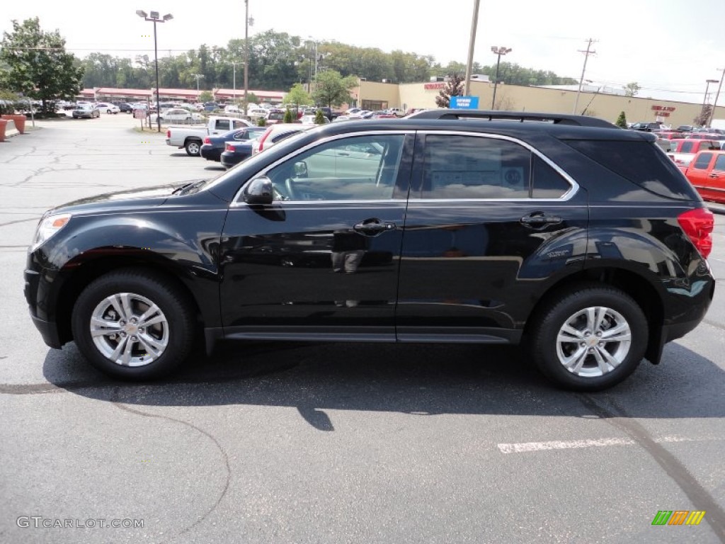 2012 Equinox LT AWD - Black Granite Metallic / Jet Black photo #4