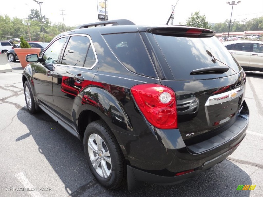 2012 Equinox LT AWD - Black Granite Metallic / Jet Black photo #5