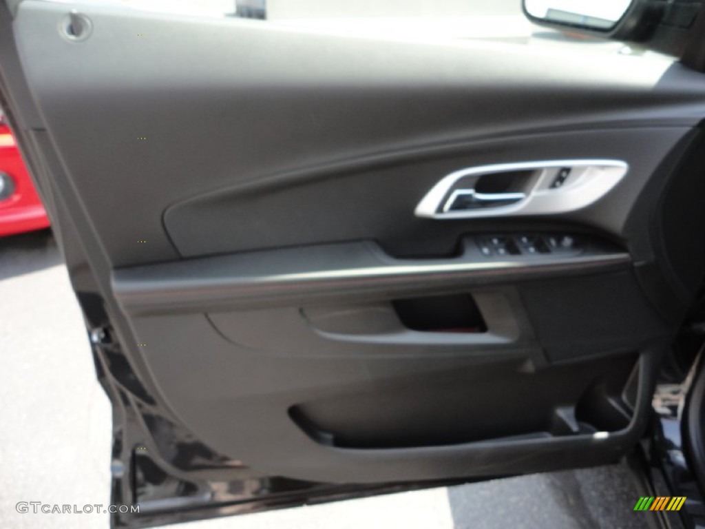 2012 Equinox LT AWD - Black Granite Metallic / Jet Black photo #12