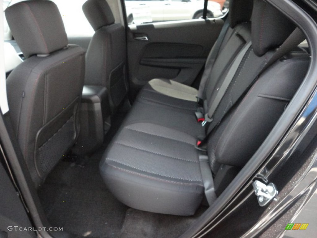 2012 Equinox LT AWD - Black Granite Metallic / Jet Black photo #13