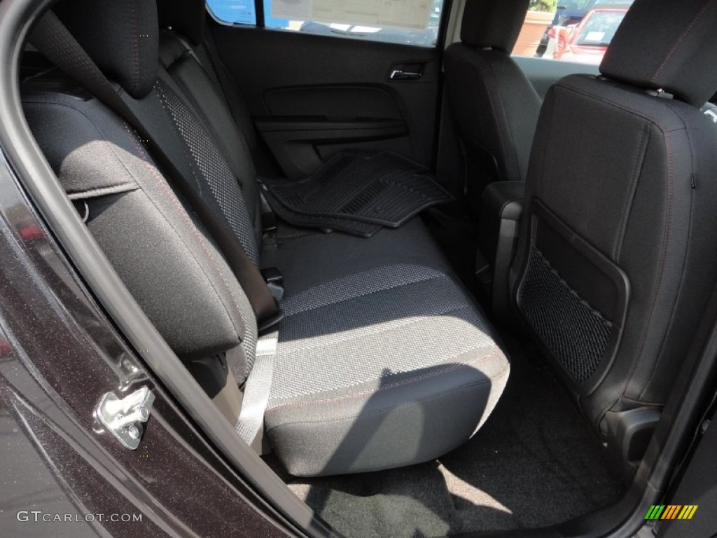 2012 Equinox LT AWD - Black Granite Metallic / Jet Black photo #15