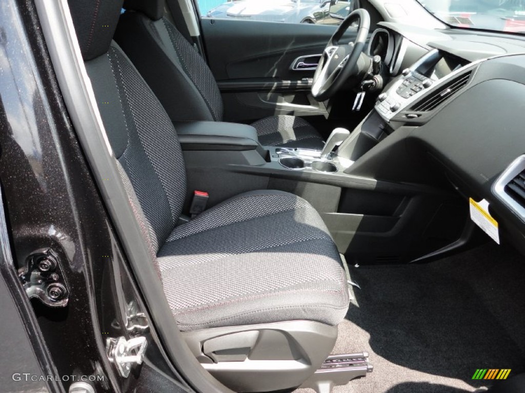 2012 Equinox LT AWD - Black Granite Metallic / Jet Black photo #16