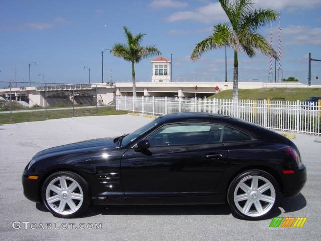 Black 2007 Chrysler Crossfire Coupe Exterior Photo #527025