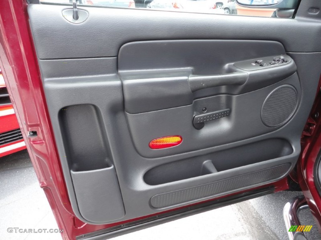 2003 Dodge Ram 1500 SLT Regular Cab 4x4 Dark Slate Gray Door Panel Photo #52702611