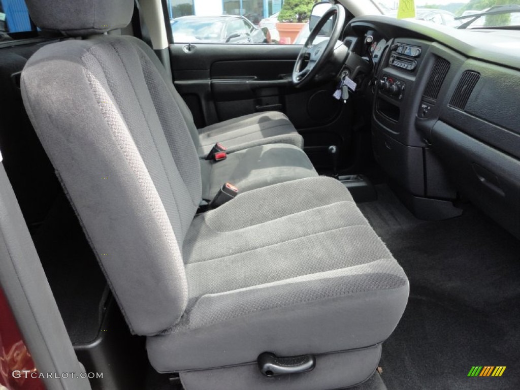Dark Slate Gray Interior 2003 Dodge Ram 1500 SLT Regular Cab 4x4 Photo #52702638