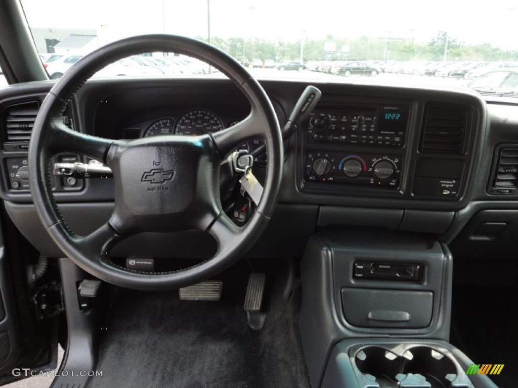 2000 Silverado 1500 Z71 Extended Cab 4x4 - Onyx Black / Graphite photo #10