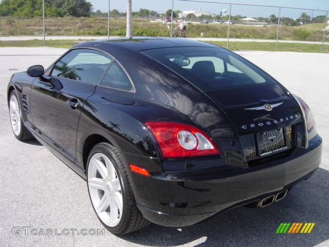 Black 2007 Chrysler Crossfire Coupe Exterior Photo #527030