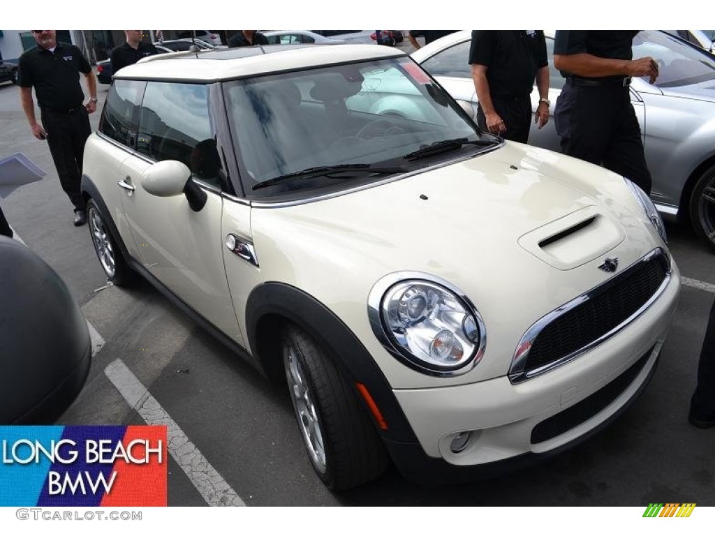 2008 Cooper S Hardtop - Pepper White / Panther Black photo #1