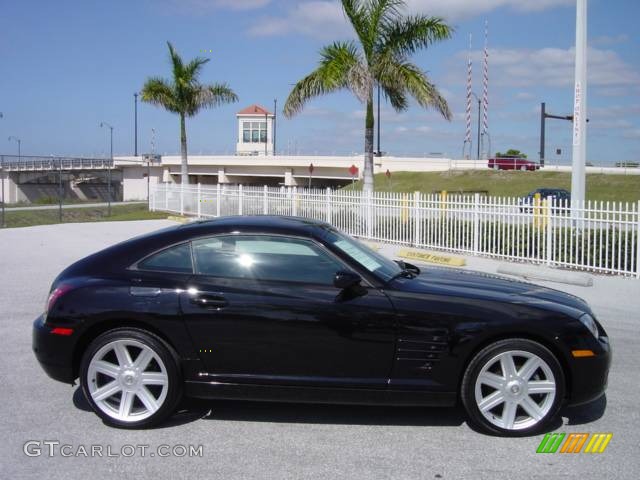 Black 2007 Chrysler Crossfire Coupe Exterior Photo #527045