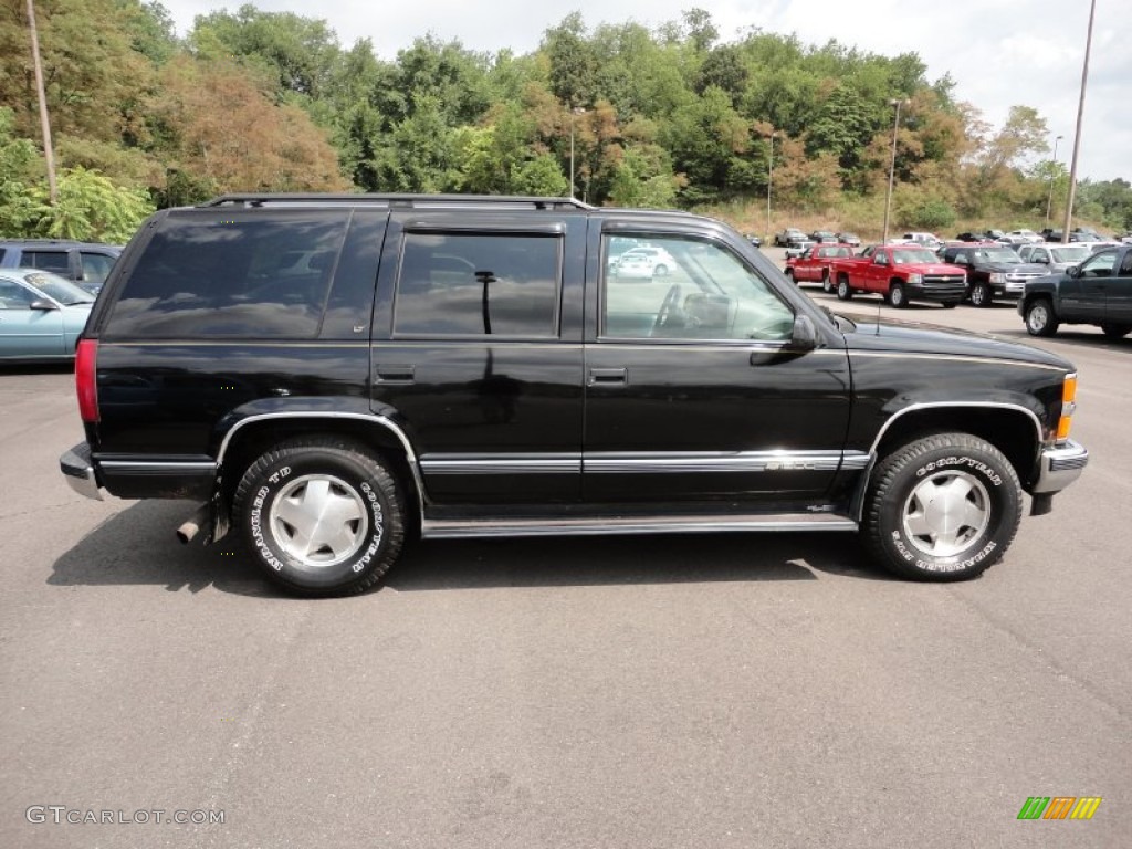 Onyx Black 1996 Chevrolet Tahoe LT 4x4 Exterior Photo #52704411