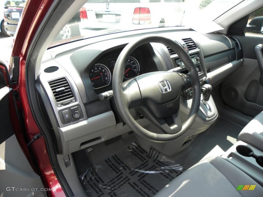 2008 CR-V LX - Tango Red Pearl / Gray photo #3