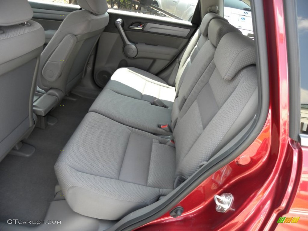 2008 CR-V LX - Tango Red Pearl / Gray photo #6