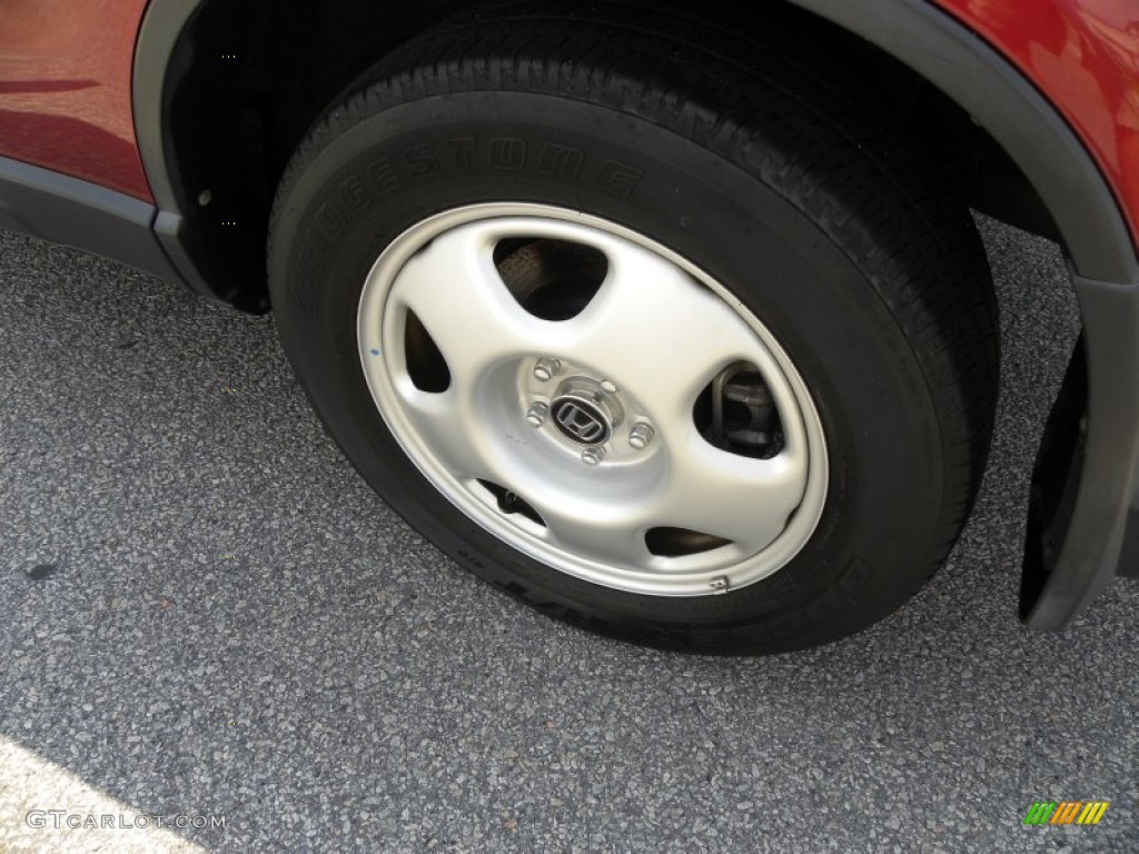 2008 CR-V LX - Tango Red Pearl / Gray photo #16