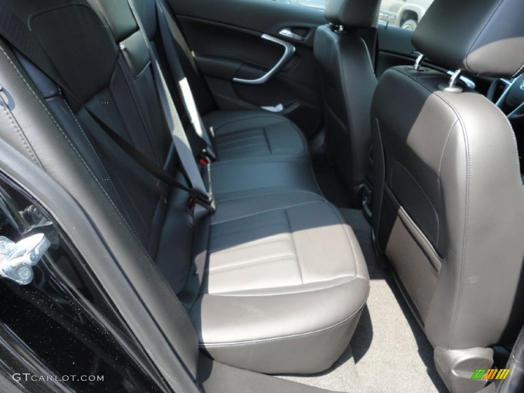 2011 Regal CXL Turbo - Carbon Black Metallic / Ebony photo #15
