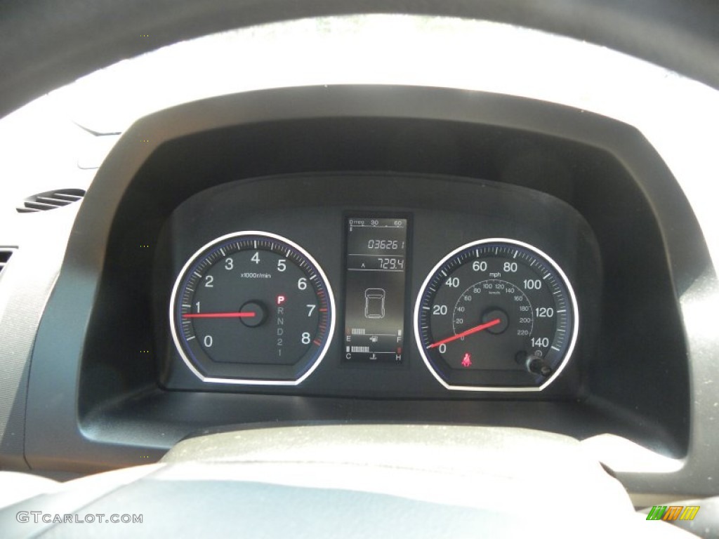 2008 CR-V LX - Tango Red Pearl / Gray photo #22