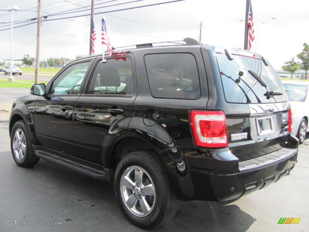 2009 Escape Limited V6 4WD - Black / Charcoal photo #2