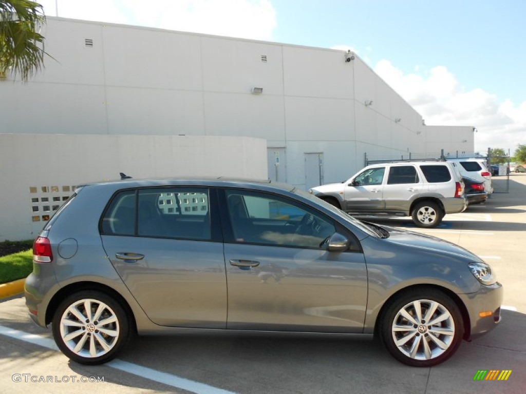 United Gray Metallic 2012 Volkswagen Golf 4 Door TDI Exterior Photo #52705971