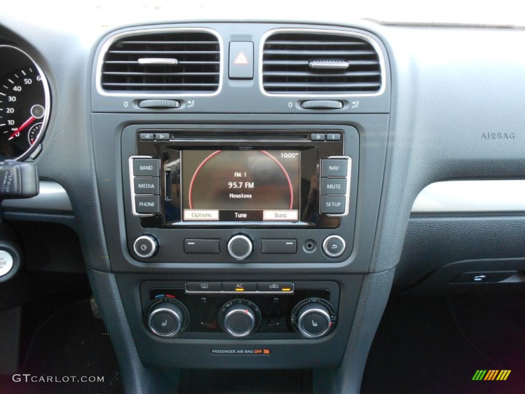 2012 Volkswagen Golf 4 Door TDI Controls Photo #52706100