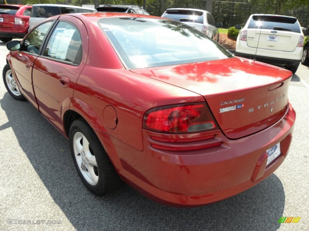 Inferno Red Crystal Pearl 2005 Dodge Stratus SXT Sedan Exterior Photo #52706151