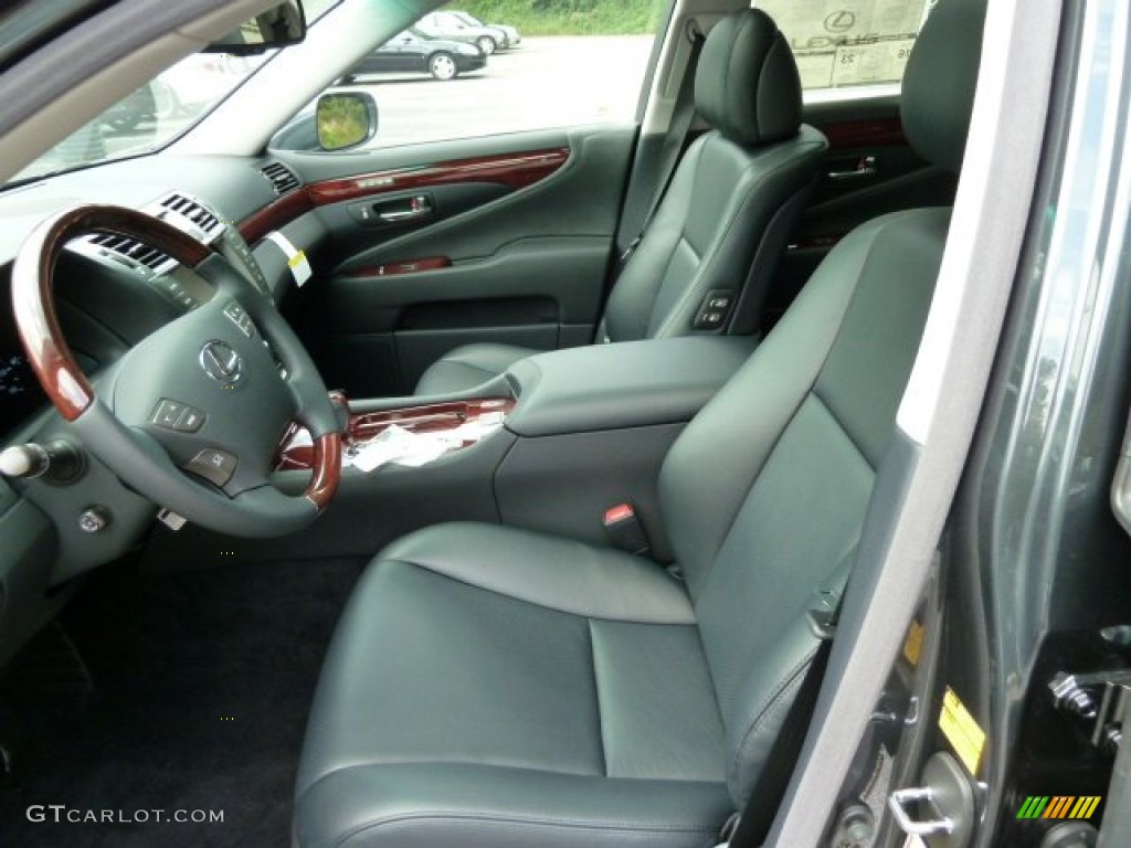 Black Interior 2011 Lexus LS 460 AWD Photo #52706670