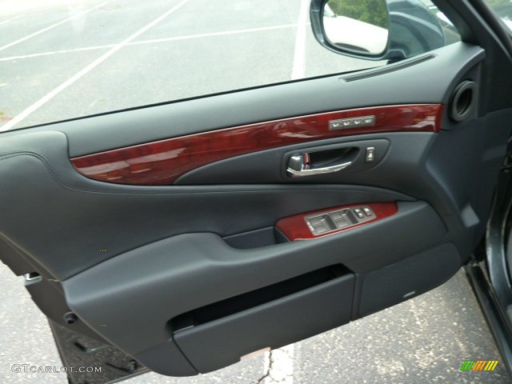 2011 Lexus LS 460 AWD Black Door Panel Photo #52706715