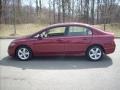 2007 Tango Red Pearl Honda Civic EX Sedan  photo #6