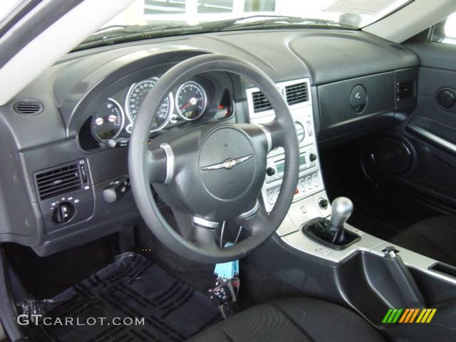 2007 Chrysler Crossfire Coupe Dark Slate Gray Dashboard Photo #527070